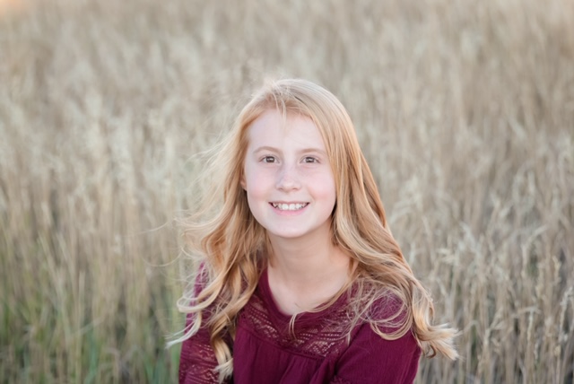 Individual outdoor portrait photo